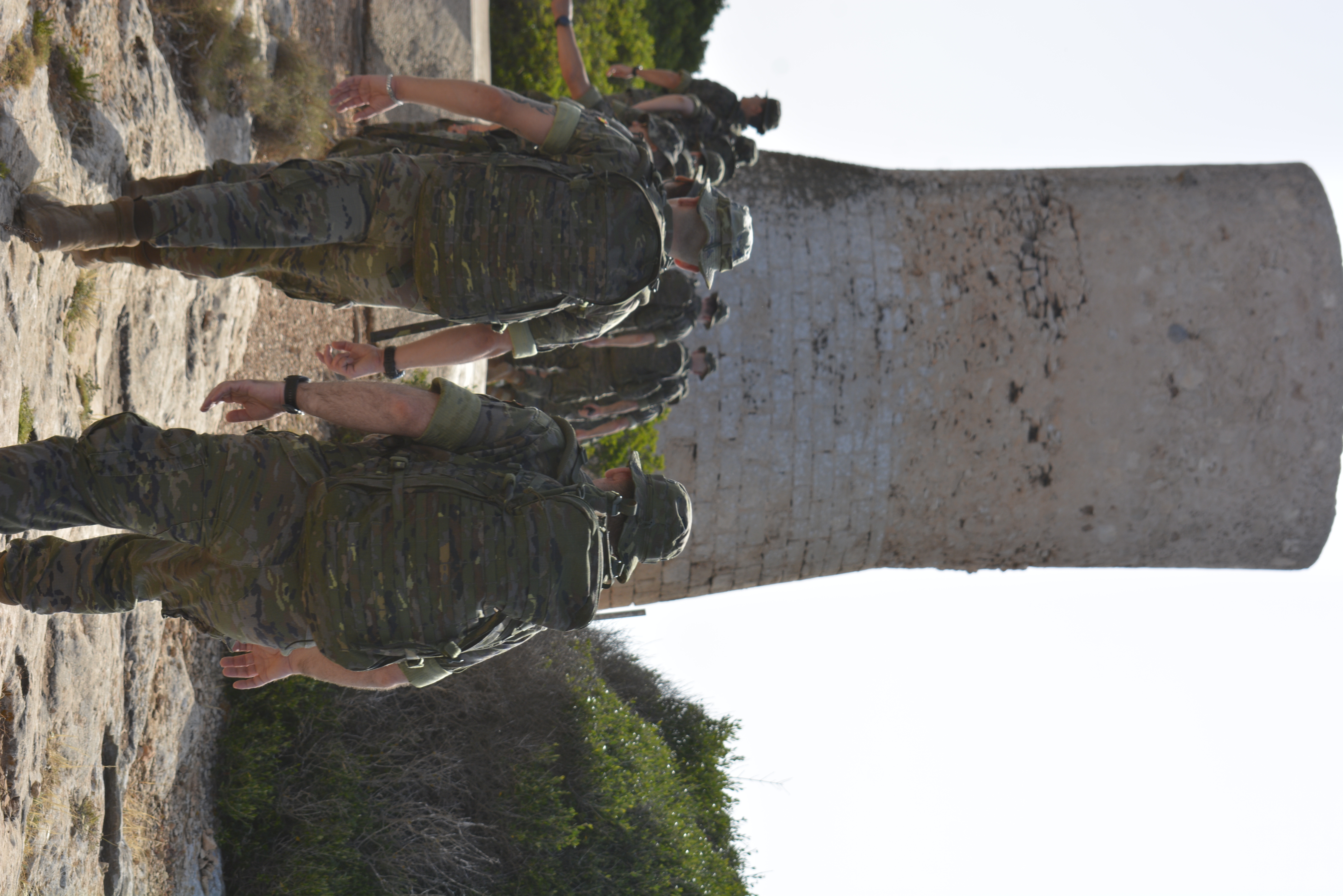 MARCHA DE INSTRUCCIÓN DE LA COMGEBAL EN CALA PI