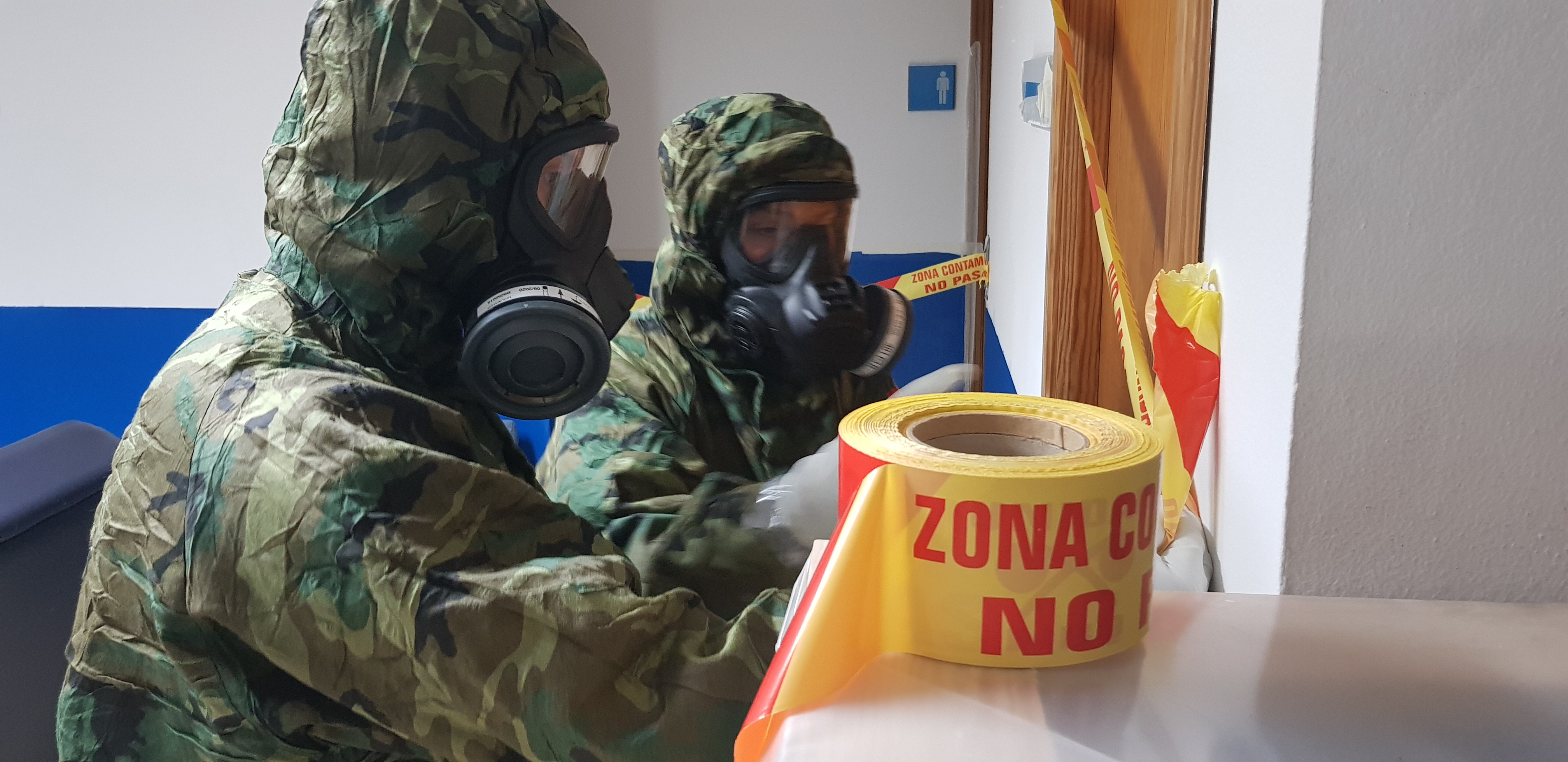 Desinfección Parque Bomberos Sa Teulera en Palma.