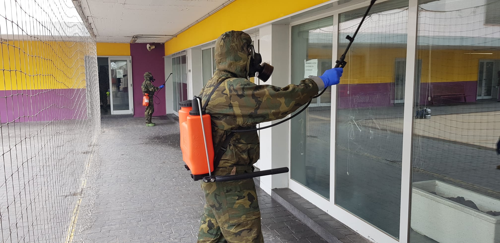 Desinfección Centro de Inserción Social de Instituciones Penitenciarias 