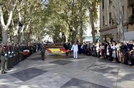 Acto de izado de la Bandera