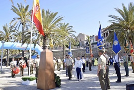 Acto de los caídos.