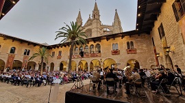 El Palacio de la Almudaina y la Catedral