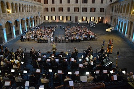 Vista general del concierto.