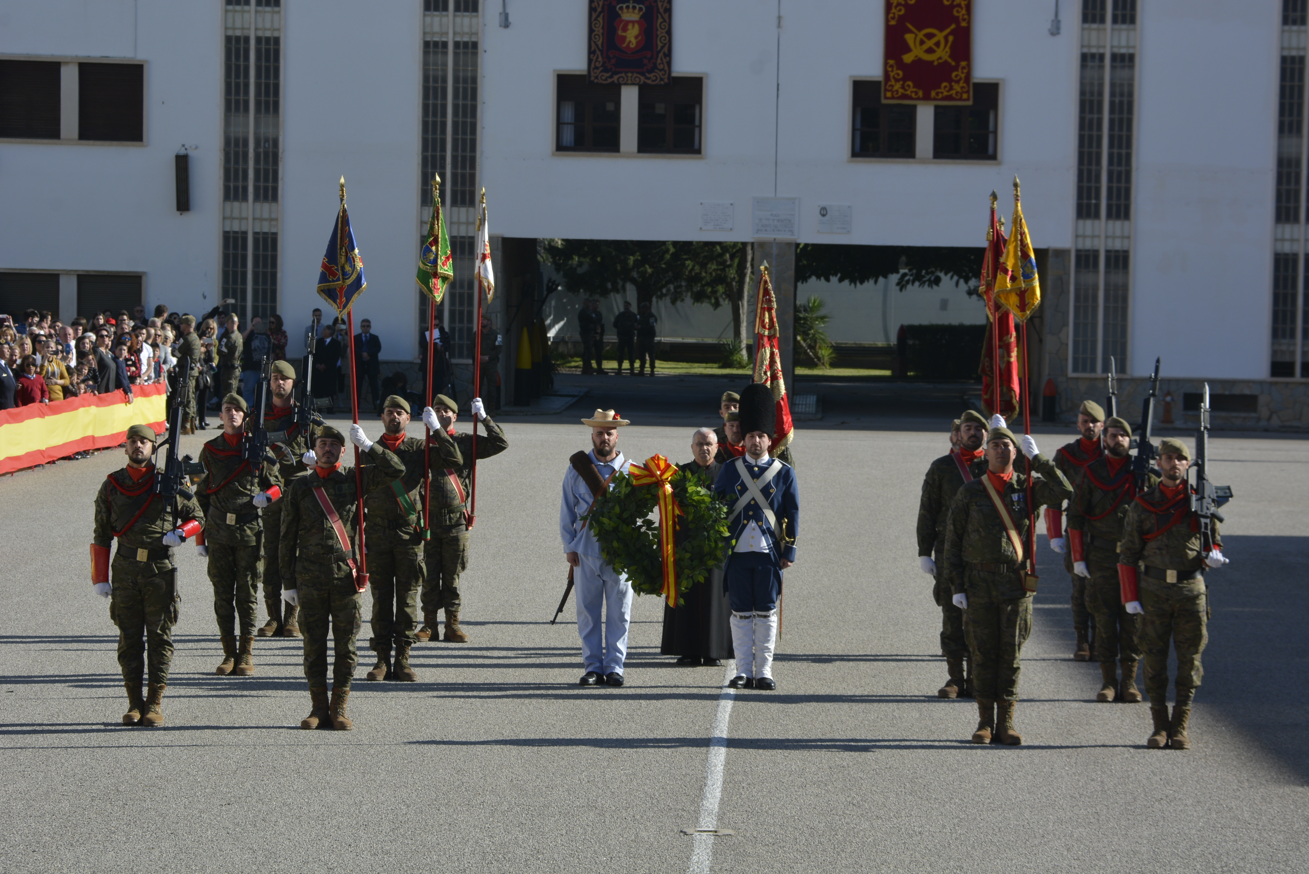 ACTO DE LOS CAÍDOS EN EL DÍA DE LA PATRONA DE INFANTERÍA