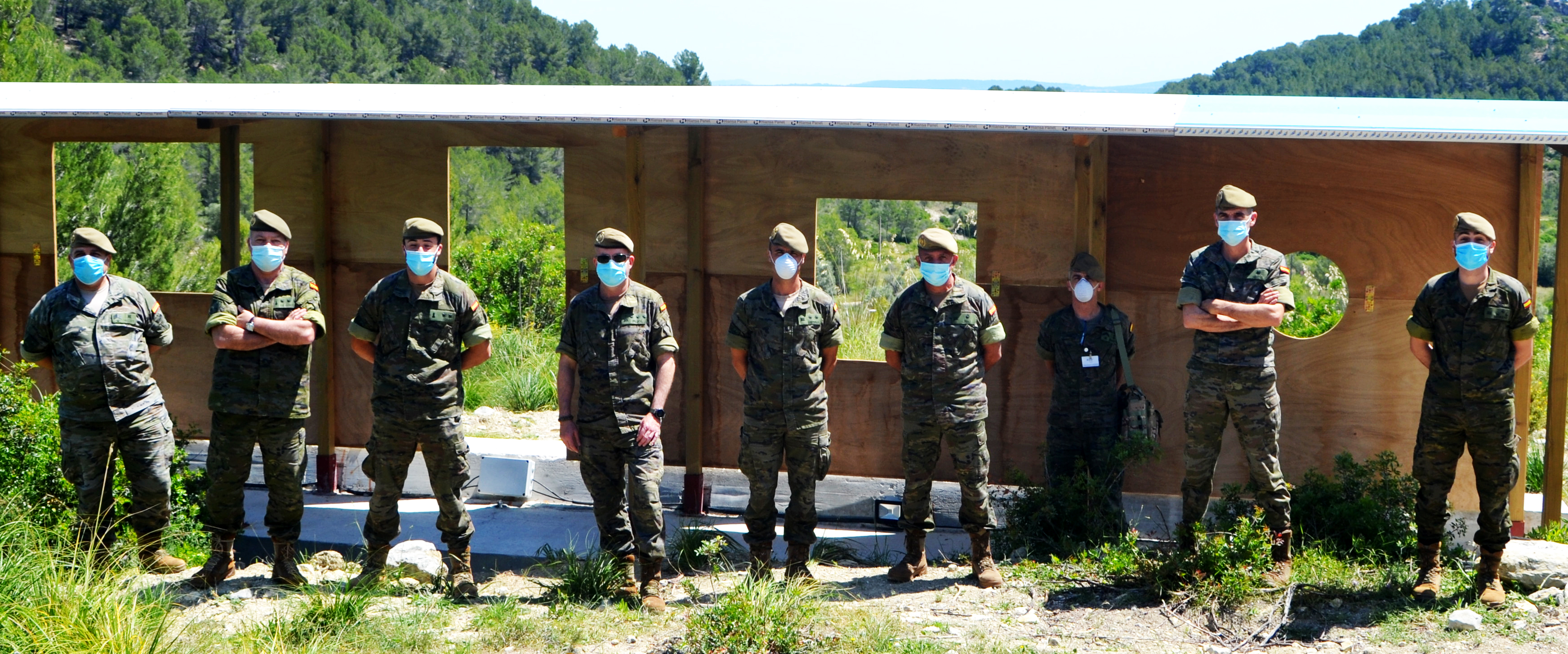 INAUGURACIÓN FACHADA DE TIRO EN EL ACUARTELAMIENTO JAIME II