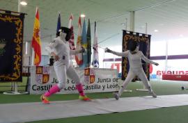 Disputando un combate 