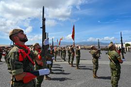 Formación en el Patio de Armas