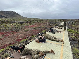 Realización del ejercicio en posición tendido.