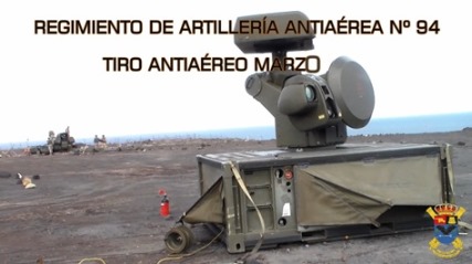 Tiro cañon A.A. marzo 2015