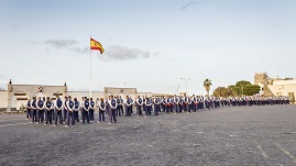 Formación de bandera