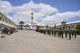 Formación del Acto de la AGBS.