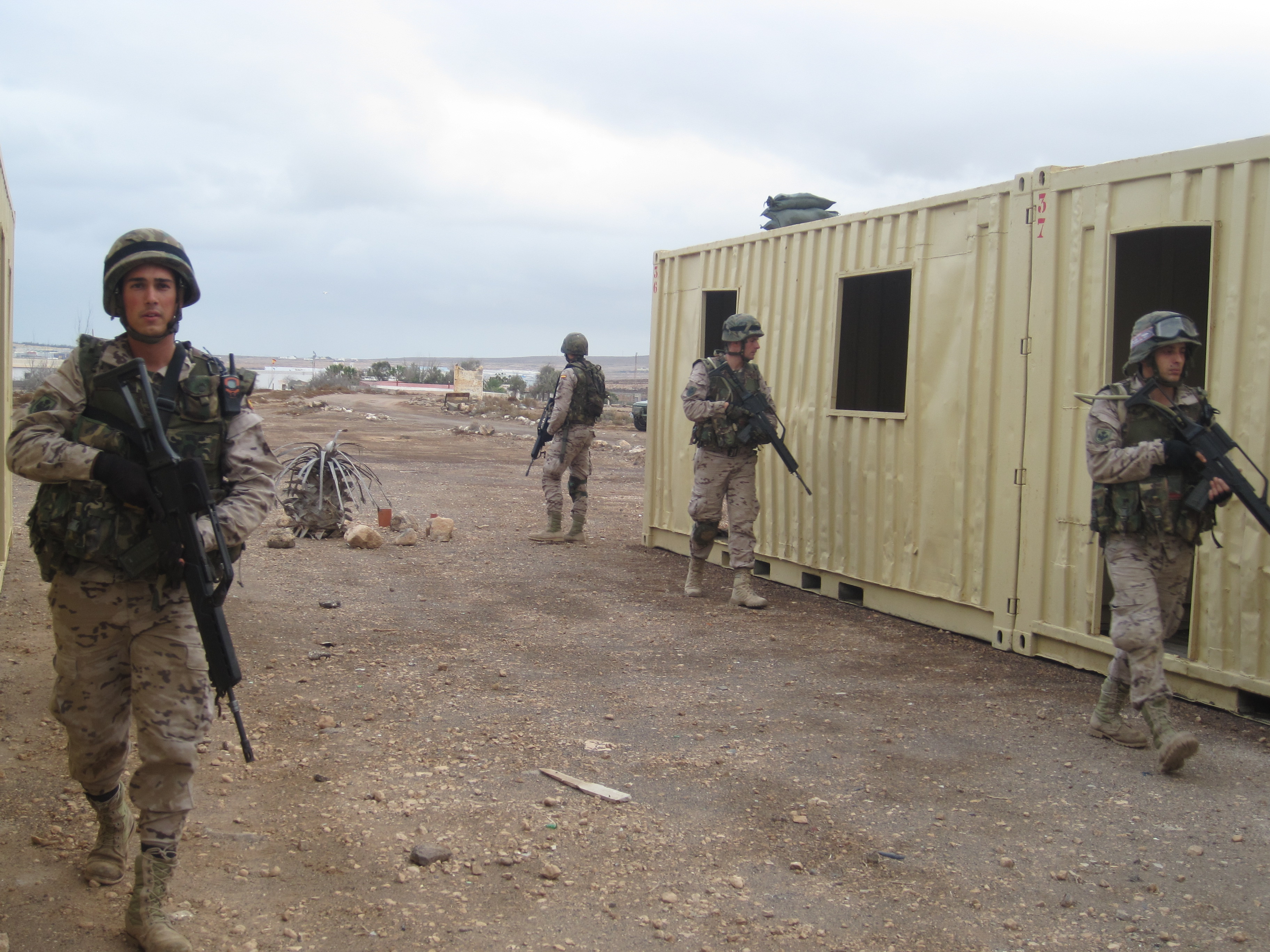 Actividades. Polígono Combate en Zonas Urbanizadas