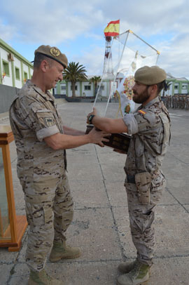 Entrega del Trofeo Soria a la 1ª Cía.