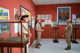 En la Sala Histórica del Regimiento