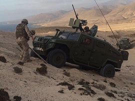 Recuperación VAMTAC ST5  mediante el uso de planchas de vadeo