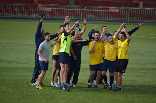 Celebración de un gol