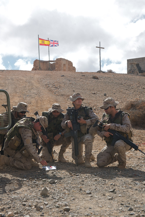 Ex. Iberian Star con Ejército UK