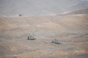 Vehículos LMV en movimiento