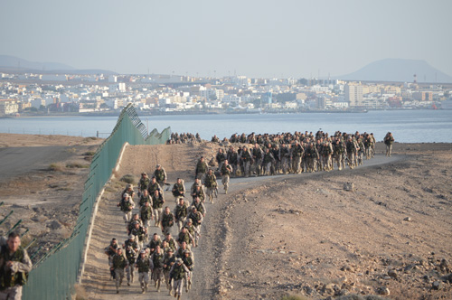 2014. Instantánea con Puerto del Rosario al fondo
