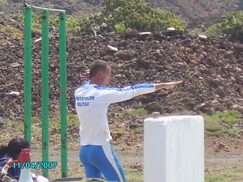 Pentatlón. Lanzamiento de granadas