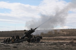 APU V 07 en acción de fuego