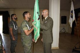 Entrega Enseña Histórica al Submy Coloma