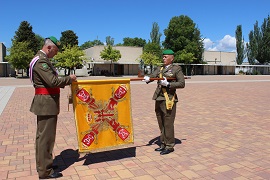 Imposición de la corbata de la operación Balmis
