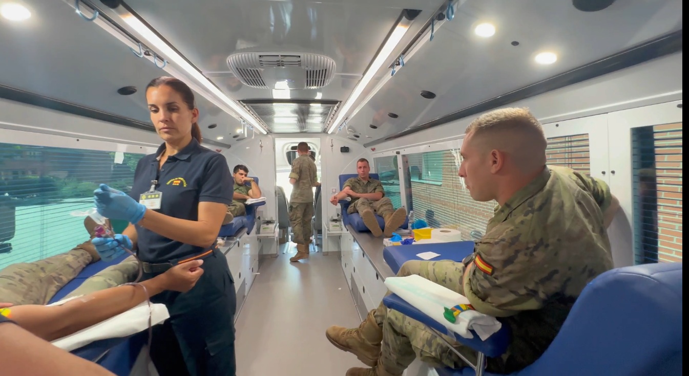  Donación de sangre en la bripac