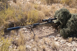 Los tiradores de precisión protegen el asalto