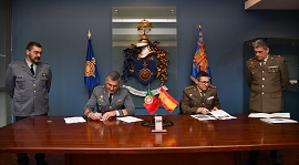 Autoridades en la comisón mixta Hispano-Portuguesa