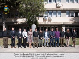 Reunión de la comisión mixta en el centro geográfico 