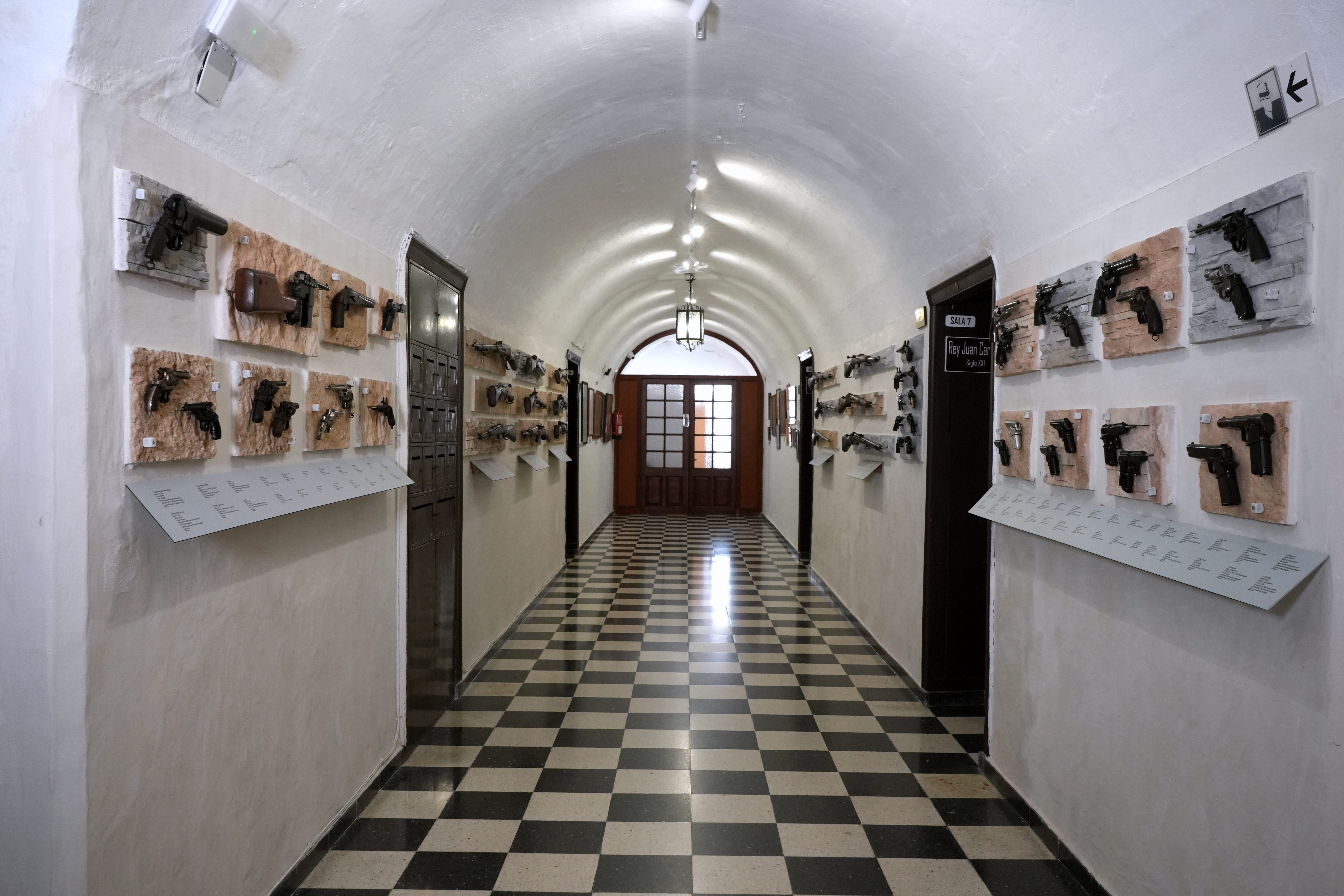 Pasillo de cartografía