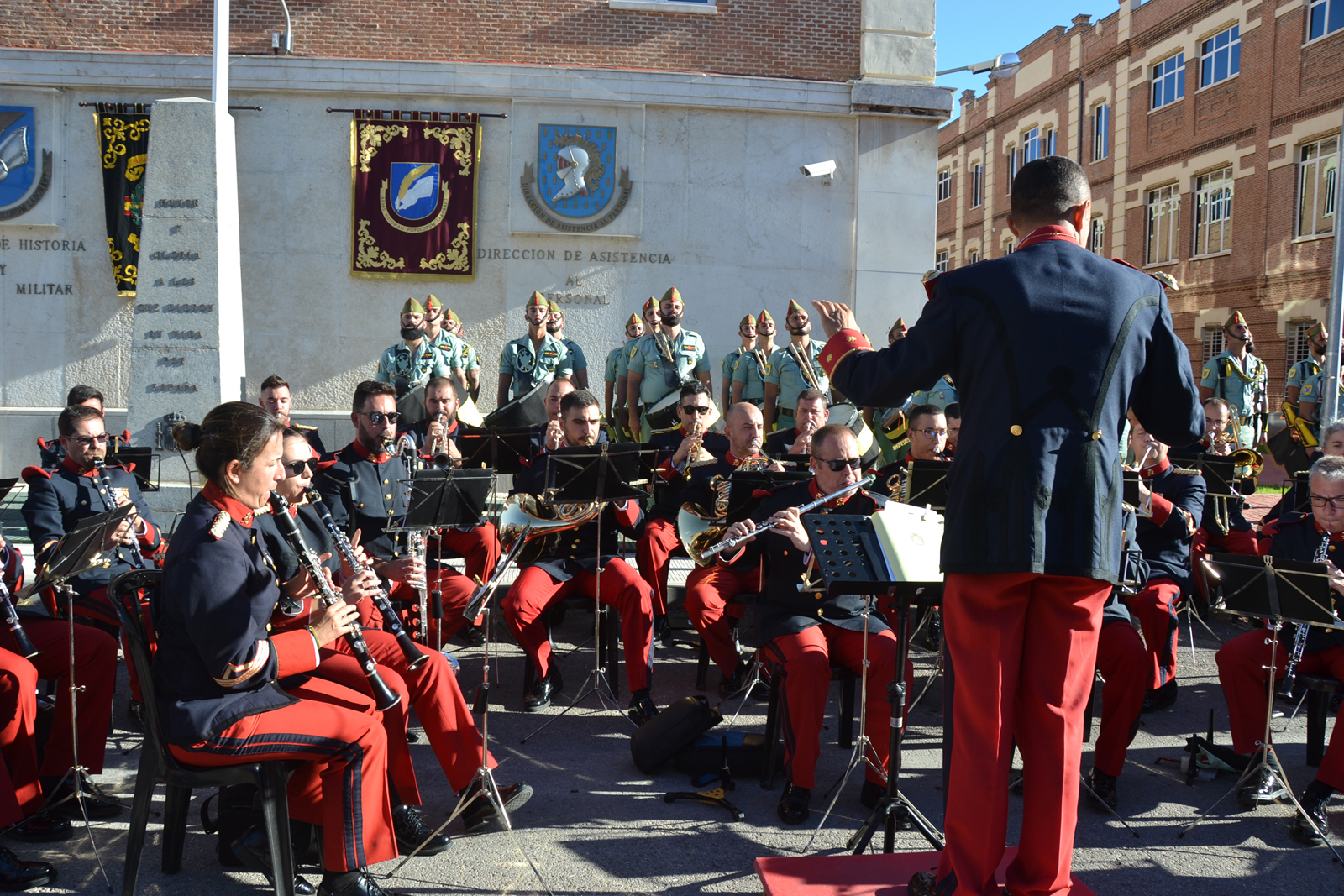 Unidad de Música del Rgto. Inmemorial del Rey