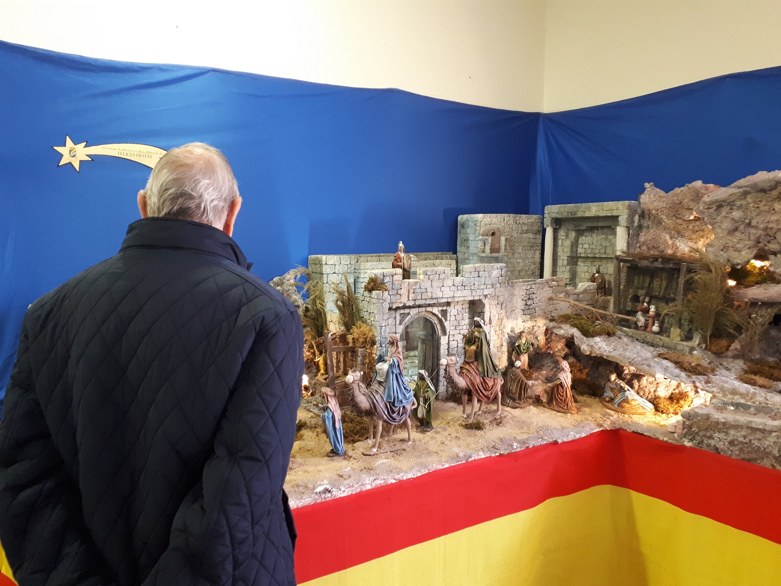 Visitas al Portal de Belén del IHCM