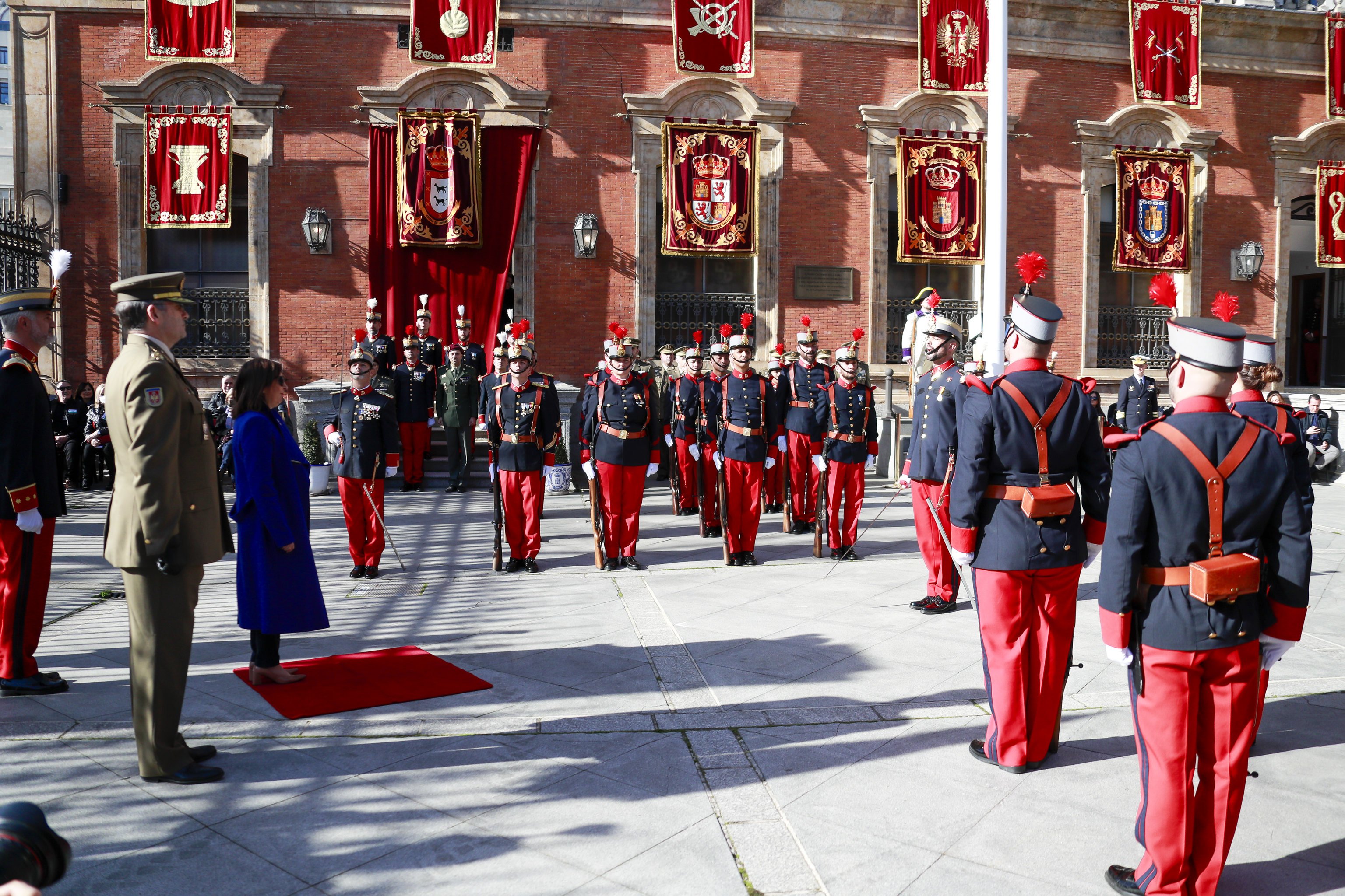 Acto relevo de las guardias