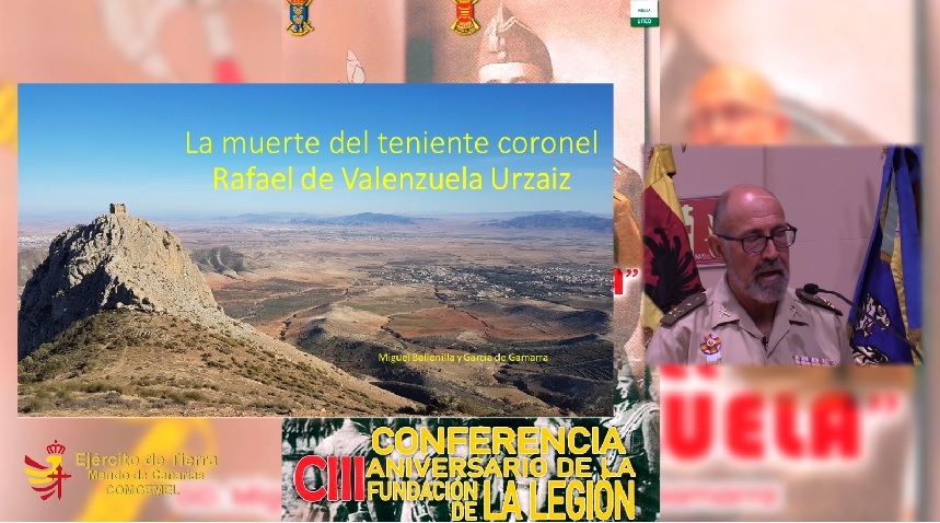 Conferencia la muerte del Teniente Coronel Valenzuela