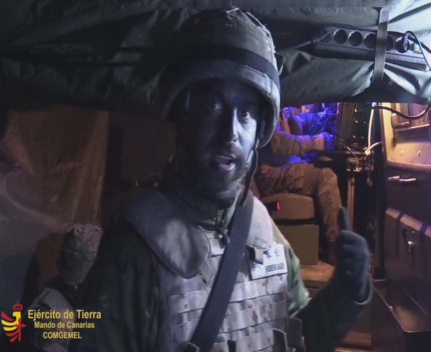 Puesto de Mando Transmisiones Ex. Rusadir I/22