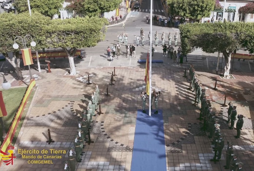 Izado de Bandera DIFAS 22