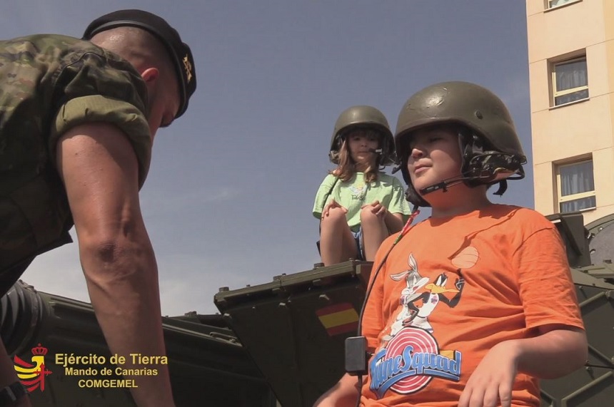 Exposición Estática de Material DIFAS 22