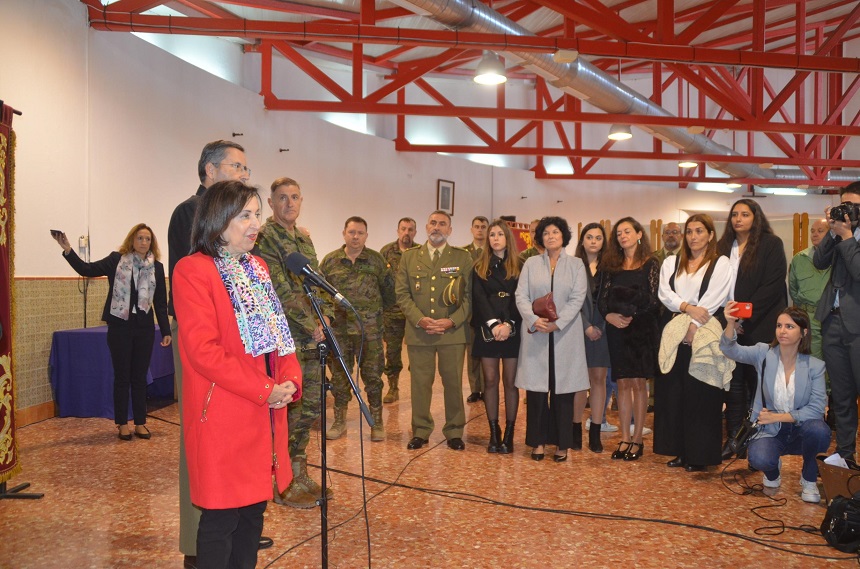 Visita Ministra Defensa