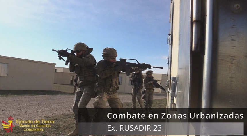 Combate en Zonas Urbanizadas Ex. Rusadir 23