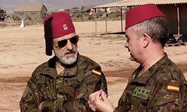 Sergi Arola visitó a las Unidades de la COMGEMEL