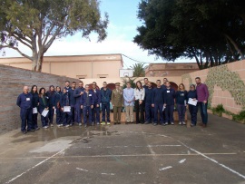 Clausura de la Escuela Taller “Melilla” de la Base Discontinua Teniente Flomesta