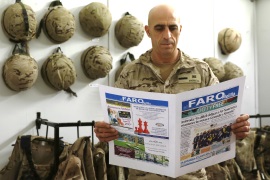 Los militares melillenses en Iraq, al día de las novedades que se producen en Melilla