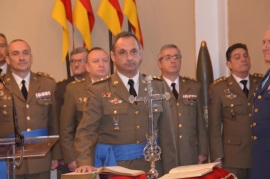Acto de toma de posesión del Coronel Jefe del Estado Mayor de la Comandancia General de Melilla