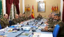 reunión del Consejo Superior del Ejército