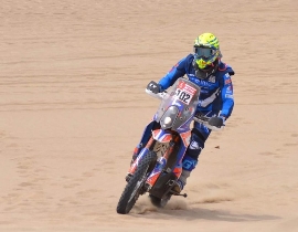 El Capitán Rachid Al-Lal a por su segundo Dakar.