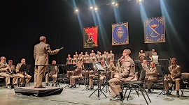 Concierto Aniversario del Batallón de CG, Santa Bárbara y Santa Cecilia