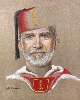 Retrato de Su Majestad el Rey Felipe VI al GREG 52
