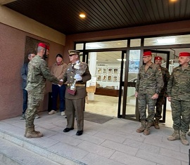 Entrega de premio capitán salafranca a la 1ª CIA